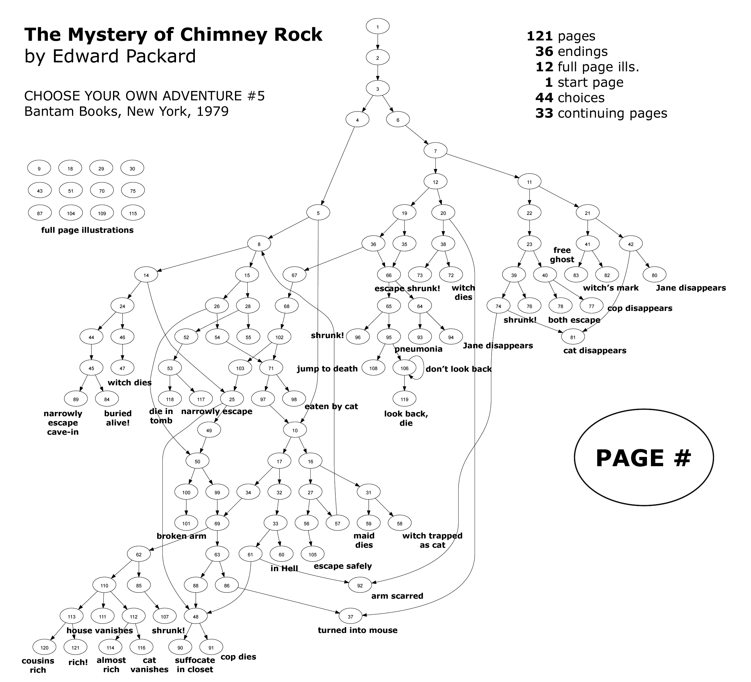 The Mystery of Chimney Rock (Choose Your Own Adventure) Edward Packard